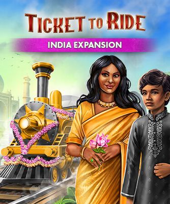 Ticket to Ride®: India Expansion game cover