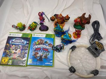 Skylanders Xbox 360 komplektas: Trap Team + Imaginators + 9 figūrėlės