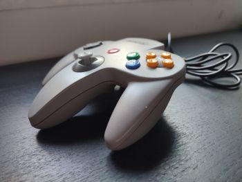 Mando gris Nintendo 64 