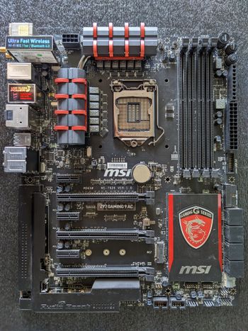 MSI Z97-Gaming 9 AC Intel Z97 ATX DDR3 LGA1150 3 x PCI-E x16 Slots Motherboard