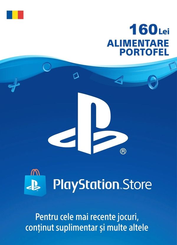 PlayStation Network Card 160 RON (RO) PSN Key ROMANIA
