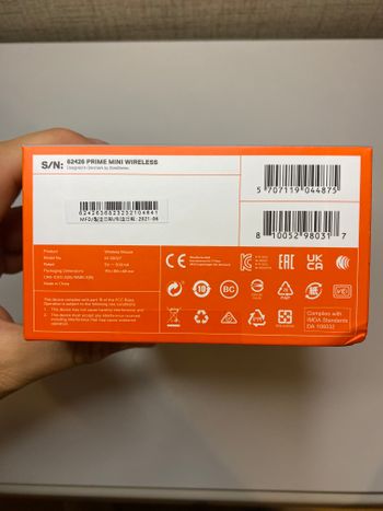 Steelseries Prime Mini Wireless belaidė žaidimų pelė gaming mouse