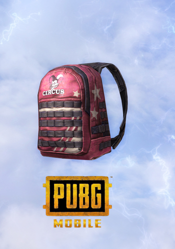 PUBG MOBILE Circus Backpack Key GLOBAL