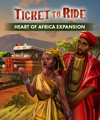 Ticket to Ride®: Heart of Africa Expansion game cover