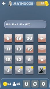 Get Mathooze - The Math Puzzle Game!