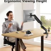 Buy Reguliuojamas aliuminis monitoriaus laikiklis (13"–32", iki 9.98 kg) Tvirtas ir 