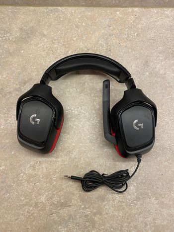 Logitech G332 žaidimų ausinės gaming headset headphones