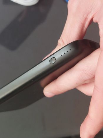 Get Power bank 5000mAh + 2 laidai | usb-c & usb-a | Wireless įkrovimas