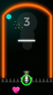 Glow Ball : Bouncy wall