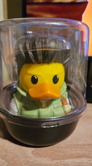 Get Resident evil Chris duck toy