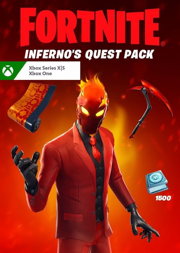 Fortnite - Inferno's Quest Pack + 1,500 V-Bucks Challenge XBOX LIVE Key ARGENTINA