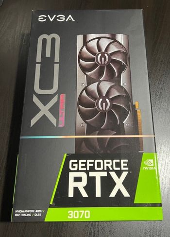 EVGA GeForce RTX 3070 8 GB 1500-1815 Mhz PCIe x16 GPU