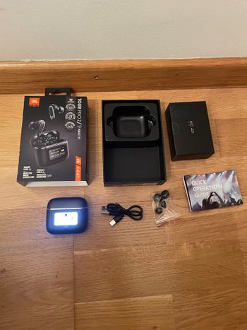 JBL Tour pro 2 black ausines