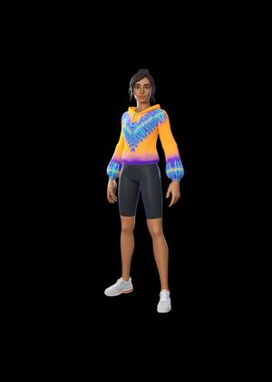 Fortnite - Swirl Girl Outfit (DLC) Epic Games Key GLOBAL