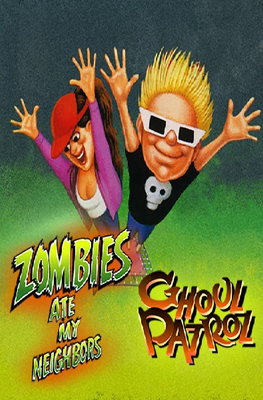 Zombies Ate My Neighbors and Ghoul Patrol cover