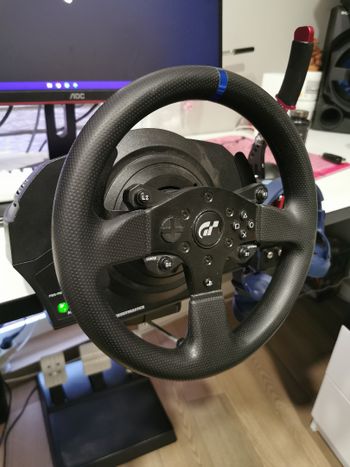 Thrustmaster T300 RS GT + T3PA GT pedalai + rankinis 