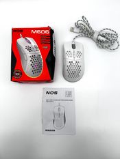 NOS M600 USB Laidinė Gaming Žaidimų Balta Pelė