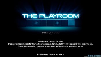 The Playroom PlayStation 4