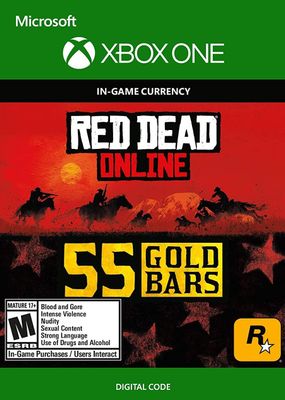 Red Dead Redemption 2 Online 55 Gold Bars (Xbox One) cover