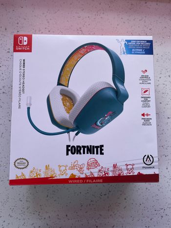 Ausinės su mikrofonu FORTNITE laidinės