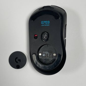 Get Logitech G703 Lightspeed Wireless Gaming Mouse W/Hero 25K Sensor 25600 DPI 95 G