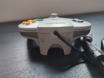 Mando gris Nintendo 64 