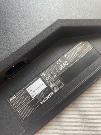 AOC 24G4X 180hz Žaidimu Monitorius (Be stovo)