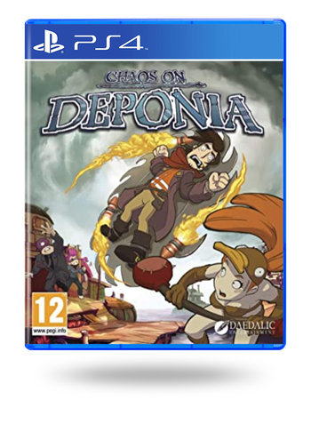 Chaos on Deponia PlayStation 4