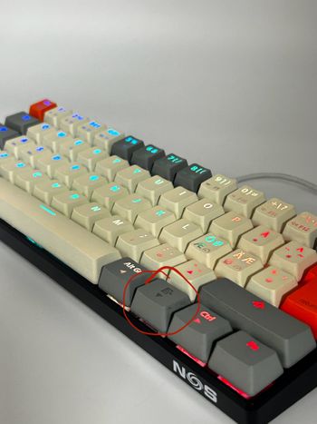 NOS C450 MINI Pro-1973 Gaming Mechaninė Klaviatūra