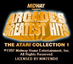 Get Arcade's Greatest Hits: The Atari Collection 1 SNES