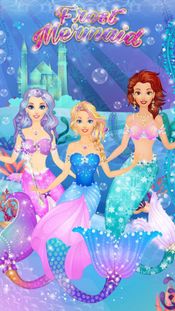 Ice Princess Mermaid Salon: Girls Makeover Games