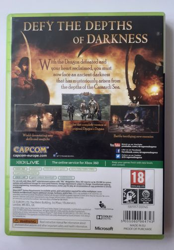 Buy Dragon's Dogma dvi dalys (xbox 360)