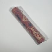 Extended Gaming Mousepad 90x40 cm - Abstract Earthy Red Swirls