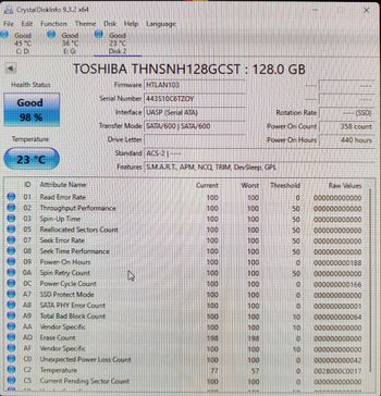Get Toshiba Solid State Drive 128 GB SSD Storage