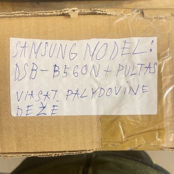 Redeem SAMSUNG DSB-B560N + Pultas Viasat Palydovine deze ziureti rusiska televizija