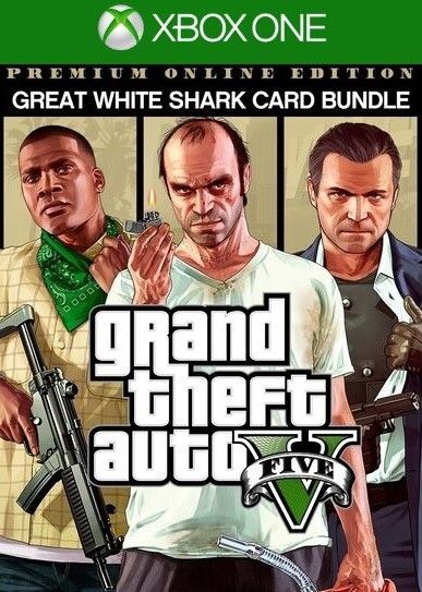 Grand Theft Auto V: Premium Online Edition & Great White Shark Card Bundle XBOX LIVE Key ARGENTINA