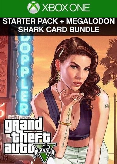 Grand Theft Auto V: Premium Online Edition & Megalodon Shark Card Bundle XBOX LIVE Key ARGENTINA