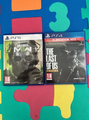 Call of duty modern warfare II + the last of us I