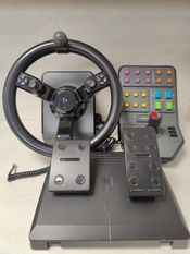 Logitech Saitek Farming steering wheel