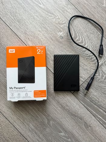WD My Passport 2 TB Išorinis HDD