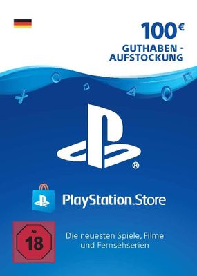 PlayStation Network Card 100 EUR (DE) PSN Key GERMANY Logo