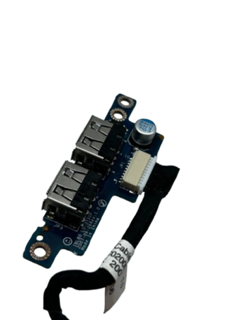 HP Compaq Precario C700 C740EM Laptop 2x USB Board with Cable DC02000FR00