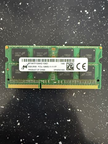 Micron 8 GB (1 x 8 GB) DDR3-1600 Green PC RAM