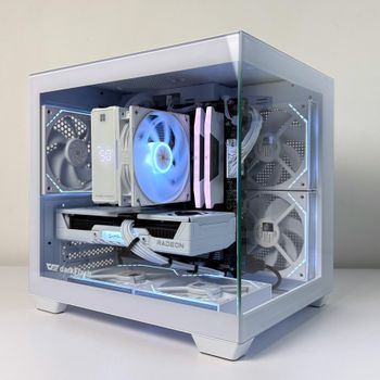 Žaidimų-darbo PC Ryzen 5 7500F B850M WIFI 32GB DDR5 1TB SSD RX 9060 XT 16GB