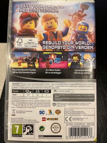The LEGO Movie - Videogame Nintendo Switch