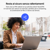 NordVPN Standard -  6-Mesi - 10 Dispositivi (PC/MAC/Mobile) VPN e Cybersecurity - ITALIA