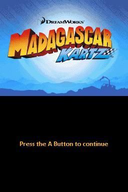 Madagascar Kartz (DS) Nintendo DS for sale