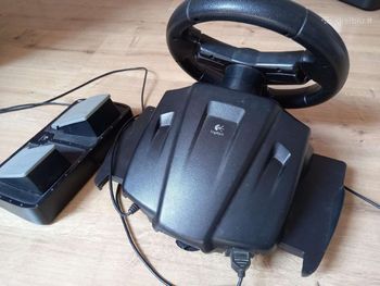 Logitech formula vibration feedback wheel