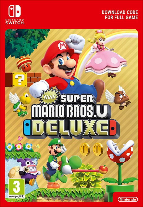 New Super Mario Bros. U Deluxe (Nintendo Switch) eShop Key BRAZIL