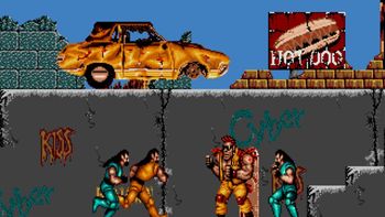 Two Crude Dudes SEGA Mega Drive